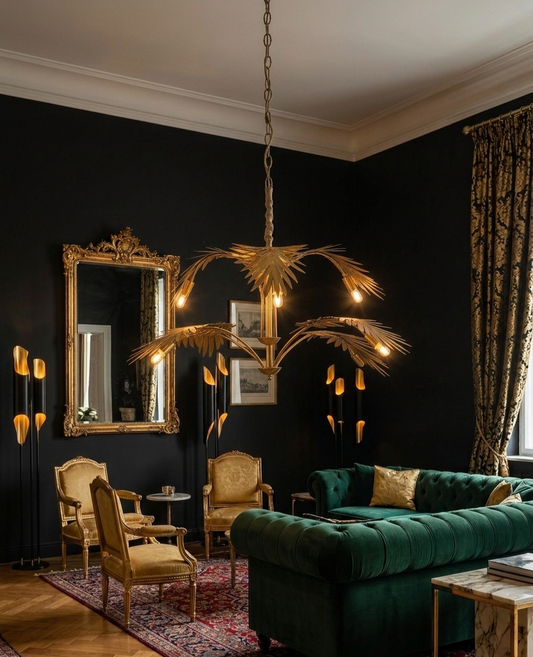 Palmera Palm Leaf Chandelier