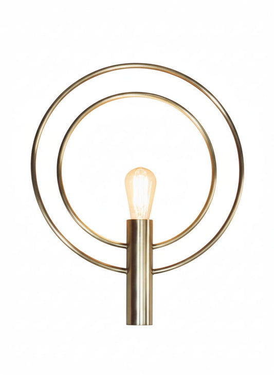 Ring wall sconce