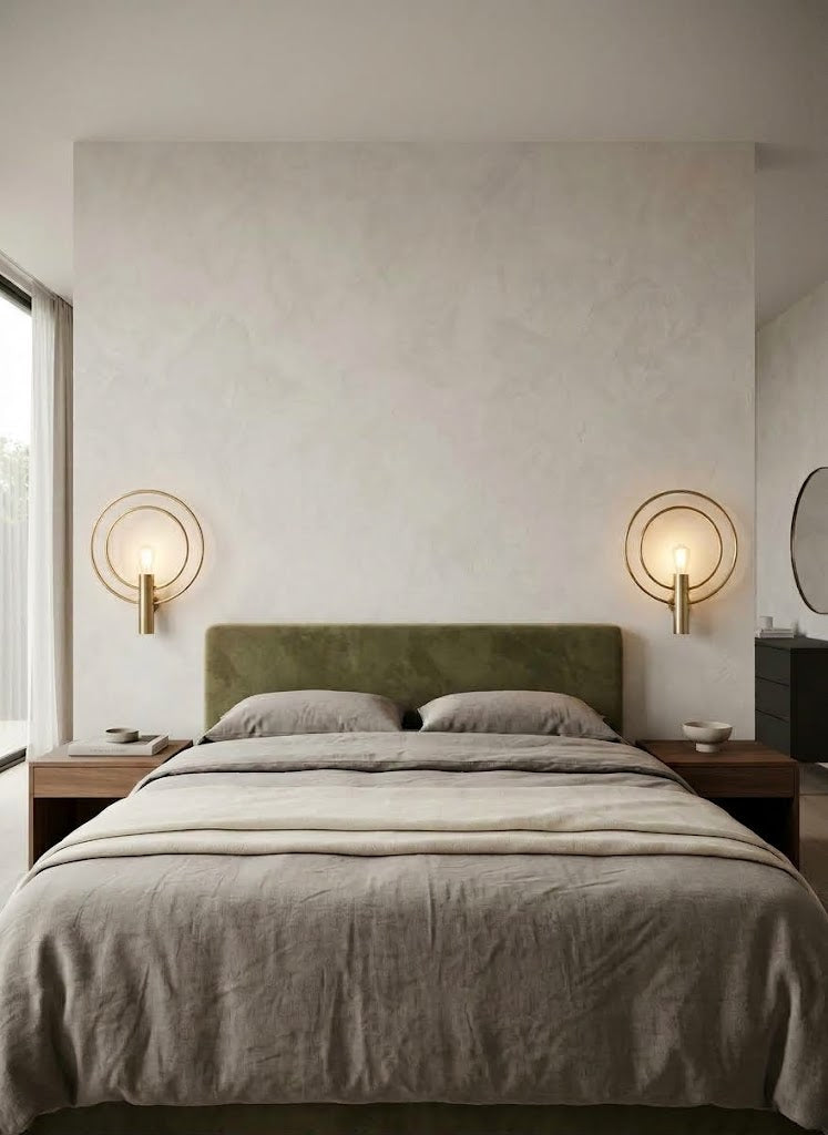 Ring wall sconce